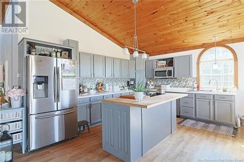 123 Juniper Brook Road, Juniper, NB - Indoor Photo Showing Kitchen With Upgraded Kitchen