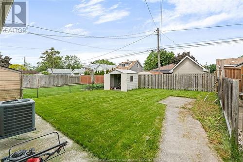 738 Bensette, Windsor, ON - Outdoor With Backyard