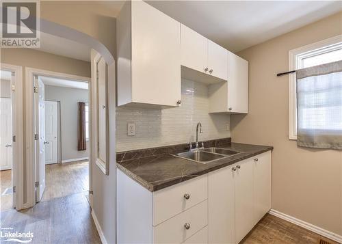 103 Mississaga Street W, Orillia, ON - Indoor Photo Showing Kitchen With Double Sink