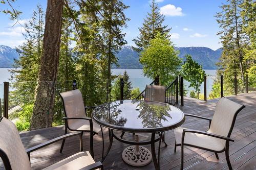 11989 Highway 3A, Boswell, BC - Outdoor With Body Of Water With Deck Patio Veranda With View