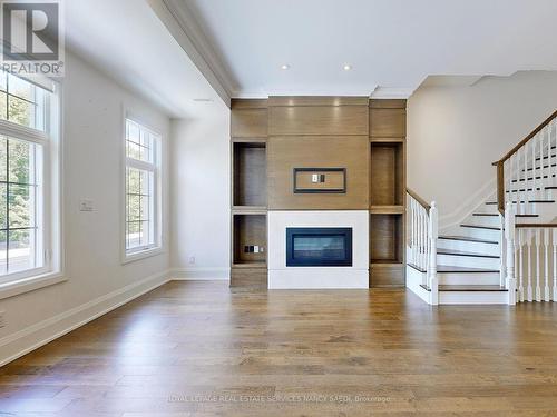 2460B Bayview Avenue, Toronto, ON - Indoor Photo Showing Living Room With Fireplace