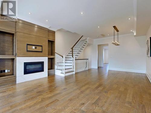 2460B Bayview Avenue, Toronto, ON - Indoor Photo Showing Living Room With Fireplace