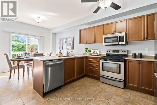 23 Tabb Avenue, Clarington, ON - Indoor Photo Showing Kitchen With Stainless Steel Kitchen With Double Sink