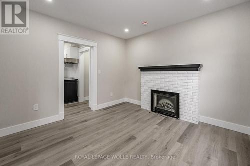 Unit 1 - 152 Weber Street E, Kitchener, ON - Indoor With Fireplace