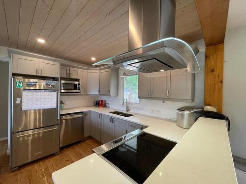 2325 Reid Ave, Merritt, BC - Indoor Photo Showing Kitchen With Double Sink