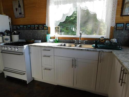 Lot 4 Hoffstrom'S Bay, Dryden, ON - Indoor Photo Showing Kitchen With Double Sink