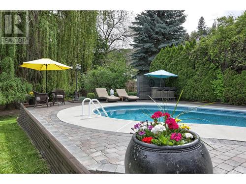 6907 Peach Orchard Road, Summerland, BC - Outdoor With In Ground Pool With Deck Patio Veranda With Backyard