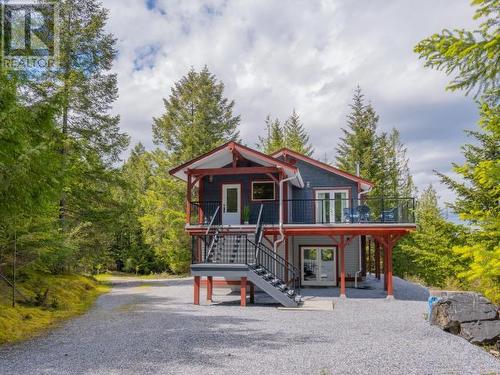 2389 Wall Street, Texada Island, BC - Outdoor With Deck Patio Veranda With Facade