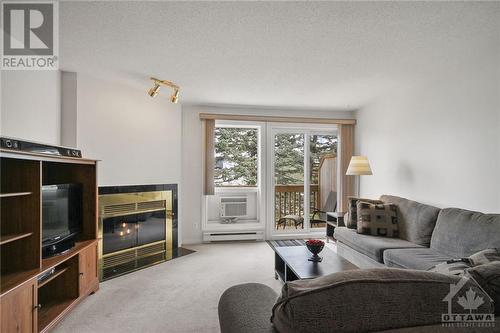 372 Briston Private, Ottawa, ON - Indoor Photo Showing Living Room With Fireplace