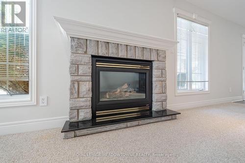 4 Stonehart Street, Caledon, ON - Indoor Photo Showing Living Room With Fireplace