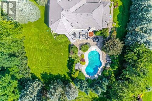 4 Stonehart Street, Caledon, ON - Outdoor With In Ground Pool With View