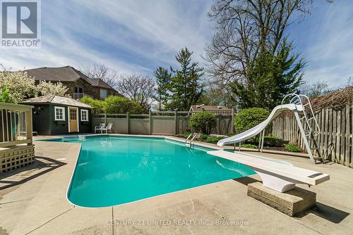 1328 Sandalwood Drive, Peterborough, ON - Outdoor With In Ground Pool With Backyard