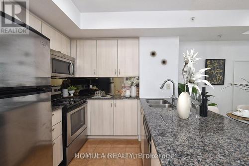 1102 - 5740 Yonge Street, Toronto, ON - Indoor Photo Showing Kitchen With Double Sink