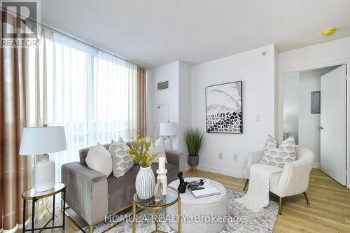 1102 - 5740 Yonge Street, Toronto, ON - Indoor Photo Showing Living Room
