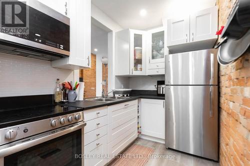 108 Seaton Street, Toronto, ON - Indoor Photo Showing Kitchen With Double Sink