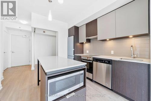 2605 - 203 College Street, Toronto, ON - Indoor Photo Showing Kitchen With Stainless Steel Kitchen With Double Sink With Upgraded Kitchen