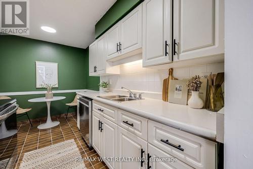 910 - 1210 Radom Street, Pickering, ON - Indoor Photo Showing Kitchen With Double Sink