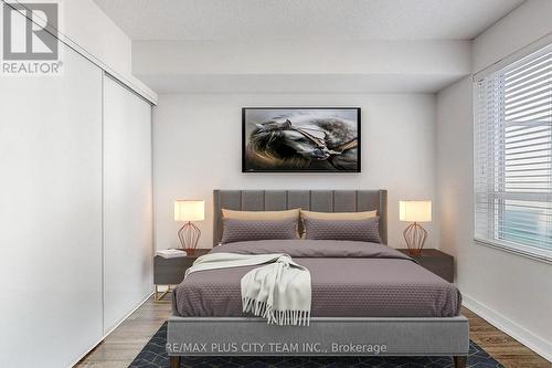 515 - 1346 Danforth Road, Toronto, ON - Indoor Photo Showing Bedroom