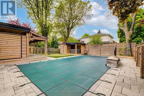 54 Allangrove Crescent, Toronto, ON - Outdoor With In Ground Pool