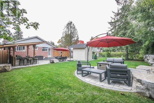 7 Child Drive, Aurora, ON - Outdoor With Backyard