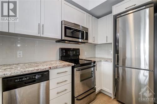 300A Lett Street Unit#610, Ottawa, ON - Indoor Photo Showing Kitchen With Upgraded Kitchen