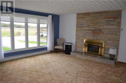 492 Mccarthy Street, Trout Creek, ON - Indoor With Fireplace