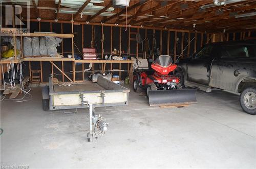 492 Mccarthy Street, Trout Creek, ON - Indoor Photo Showing Garage