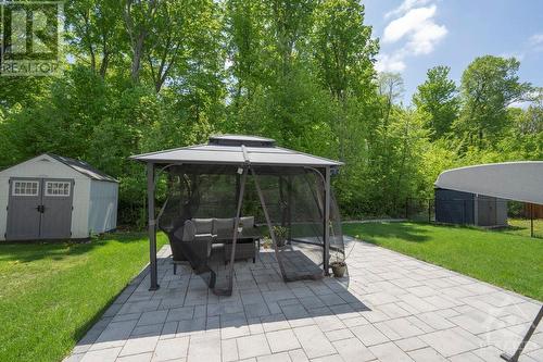 backyard not rear neighbours - 570 Pinawa Circle, Ottawa, ON - Outdoor With Deck Patio Veranda With Backyard