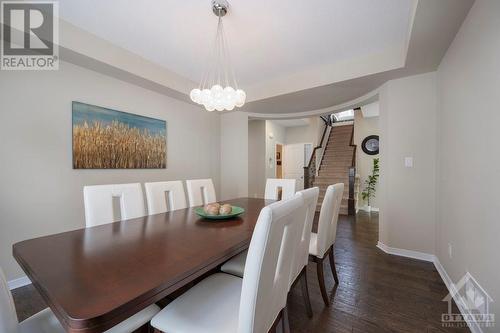 dining room - 570 Pinawa Circle, Ottawa, ON - Indoor Photo Showing Dining Room
