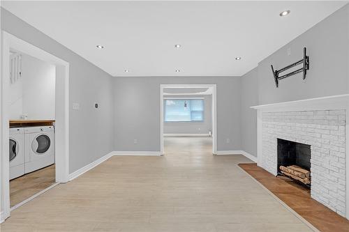 28 Gibson Avenue, Hamilton, ON - Indoor With Fireplace
