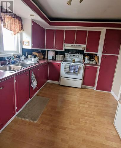 17 Marine Drive, Musgrave Harbour, NL - Indoor Photo Showing Kitchen With Double Sink