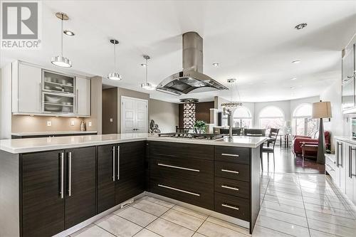 580 Brenda Drive, Sudbury, ON - Indoor Photo Showing Kitchen With Upgraded Kitchen