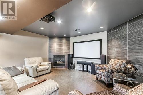 580 Brenda Drive, Sudbury, ON - Indoor With Fireplace