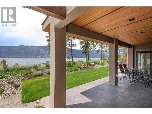 1690 Travertine Drive, Lake Country, BC - Outdoor With Body Of Water With Deck Patio Veranda