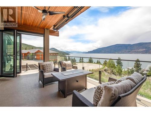 1690 Travertine Drive, Lake Country, BC - Outdoor With Body Of Water With Deck Patio Veranda With View With Exterior