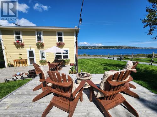 68 Southside Lower Road, Carbonear, NL - Outdoor With Body Of Water With Deck Patio Veranda