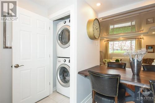 Unit 1 - In-unit Laundry - 3 Newark Avenue, Ottawa, ON - Indoor Photo Showing Laundry Room