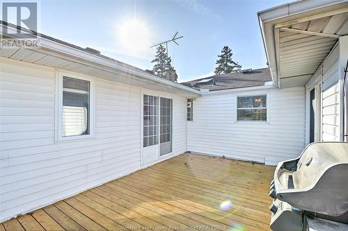 3334 Woodlawn, Windsor, ON - Outdoor With Deck Patio Veranda With Exterior