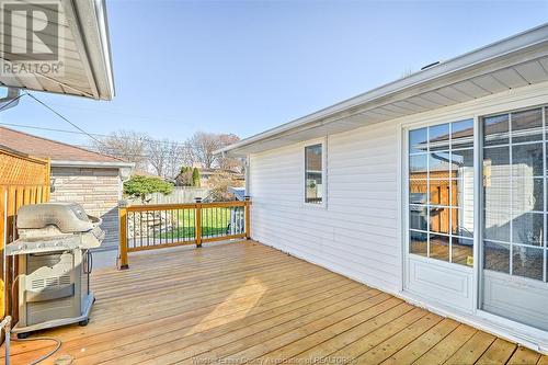 3334 Woodlawn, Windsor, ON - Outdoor With Deck Patio Veranda With Exterior