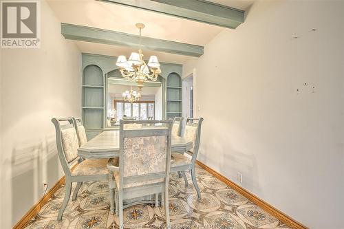 3334 Woodlawn, Windsor, ON - Indoor Photo Showing Dining Room