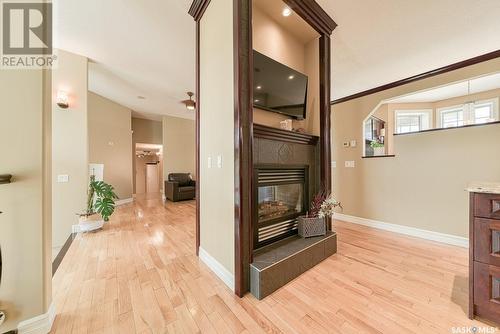 7 Emerald Ridge, White City, SK - Indoor With Fireplace