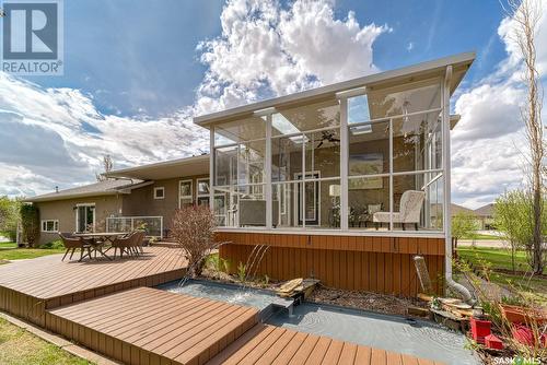 7 Emerald Ridge, White City, SK - Outdoor With Deck Patio Veranda