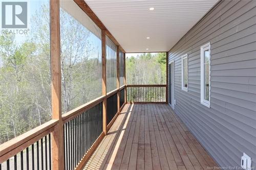 37 Highland Heights, Taymouth, NB - Outdoor With Deck Patio Veranda With Exterior