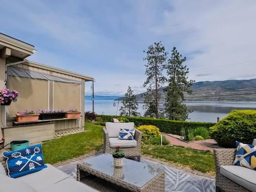 6562 Renfrew Road, Peachland, BC - Outdoor With Body Of Water With Deck Patio Veranda With View