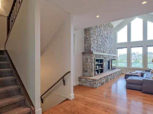 1854 Hidden Lake Place, Kelowna, BC - Indoor With Fireplace