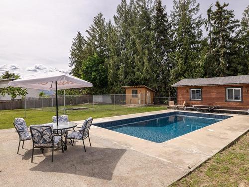 3066 Beverly Place, West Kelowna, BC - Outdoor With In Ground Pool With Backyard
