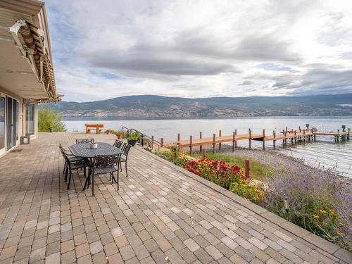 17019 Lakeshore Drive, Summerland, BC - Outdoor With Body Of Water With Deck Patio Veranda With View