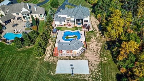 3122 Cedar Springs Road, Burlington, ON - Outdoor With In Ground Pool With View