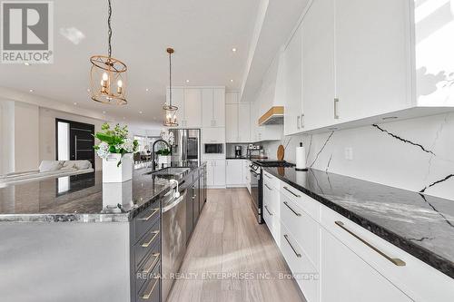 1050 Edgeleigh Avenue, Mississauga, ON - Indoor Photo Showing Kitchen With Upgraded Kitchen