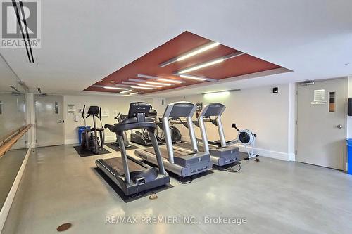 1105 - 111 Elizabeth Street, Toronto, ON - Indoor Photo Showing Gym Room